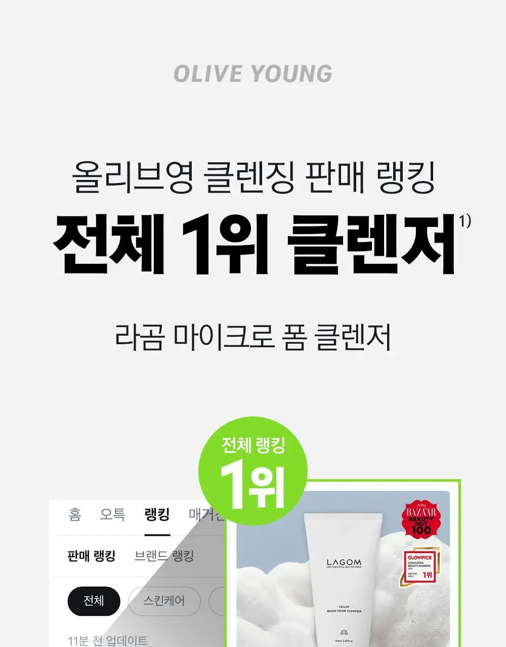[수분민감/미세먼지OUT] 라곰 셀럽 마이크로 폼 클렌저 120ml 상세페이지 9